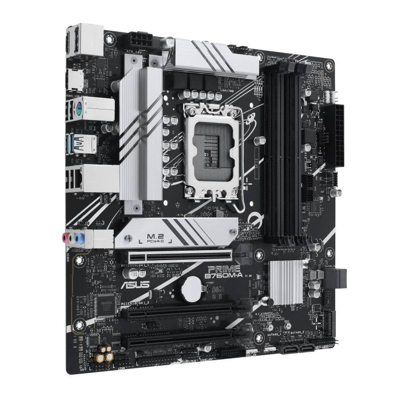 ASUS Motherboard PRIME B760M-A D4-CSM s1700 B760 4xDDR4 M.2 HDMI DP mATX CSM