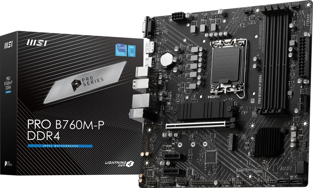 ASUS Motherboard PRIME B760M-A D4-CSM s1700 B760 4xDDR4 M.2 HDMI DP mATX CSM