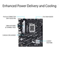 ASUS Motherboard PRIME B760M-K D4 s1700 B760 2xDDR4 M.2 HDMI D-Sub mATX