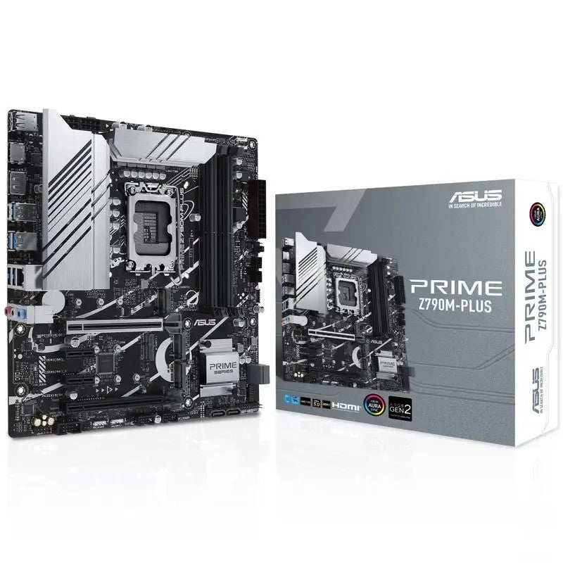 ASUS Motherboard PRIME Z790M-PLUS s1700 Z790 4xDDR5 M.2 HDMI DP mATX