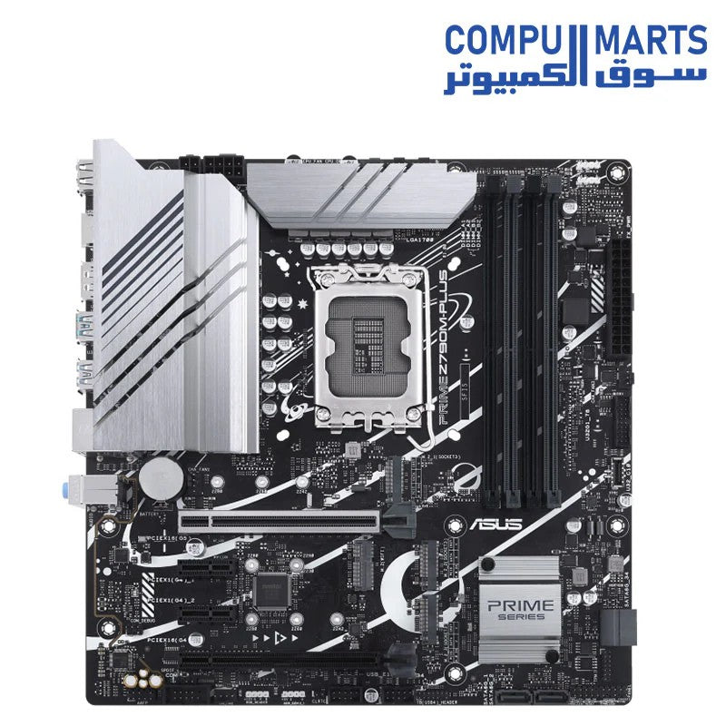 ASUS Motherboard PRIME Z790M-PLUS s1700 Z790 4xDDR5 M.2 HDMI DP mATX