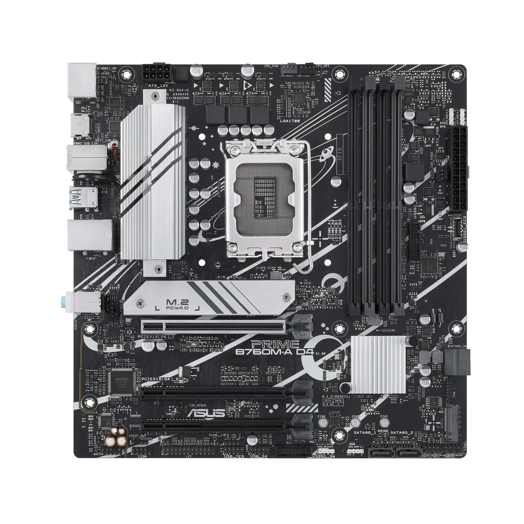 ASUS Motherboard PRIME B760M-A-CSM s1700 B760 4xDDR5 M.2 HDMI DP mATX CSM