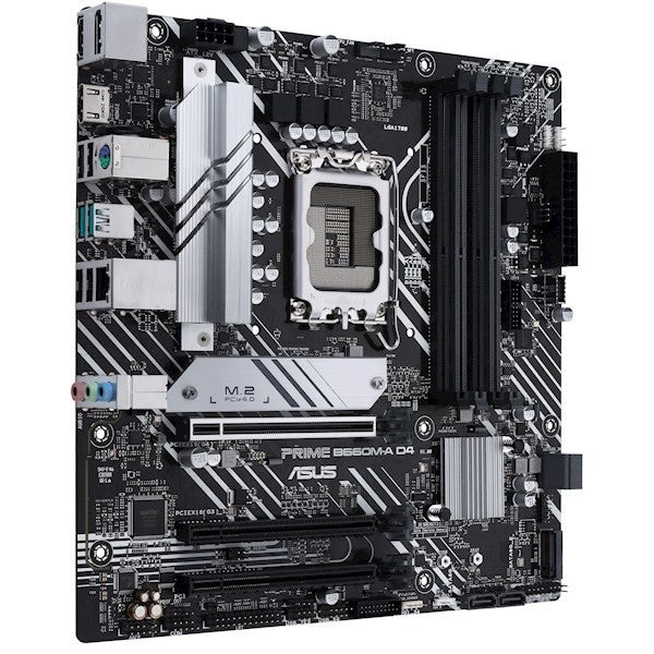 ASUS Motherboard PRIME B650M-K sAM5 B650 2xDDR5 M.2 HDMI D-Sub mATX