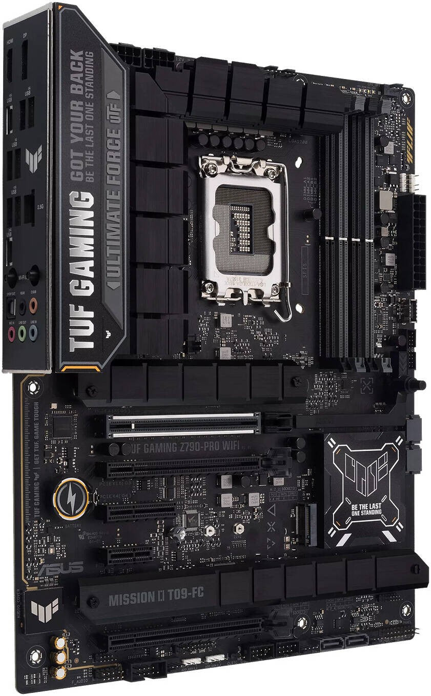 ASUS Motherboard TUF GAMING Z790-PRO WIFI s1700 Z790 4xDDR5 M.2 HDMI DP Wi-Fi BT ATX
