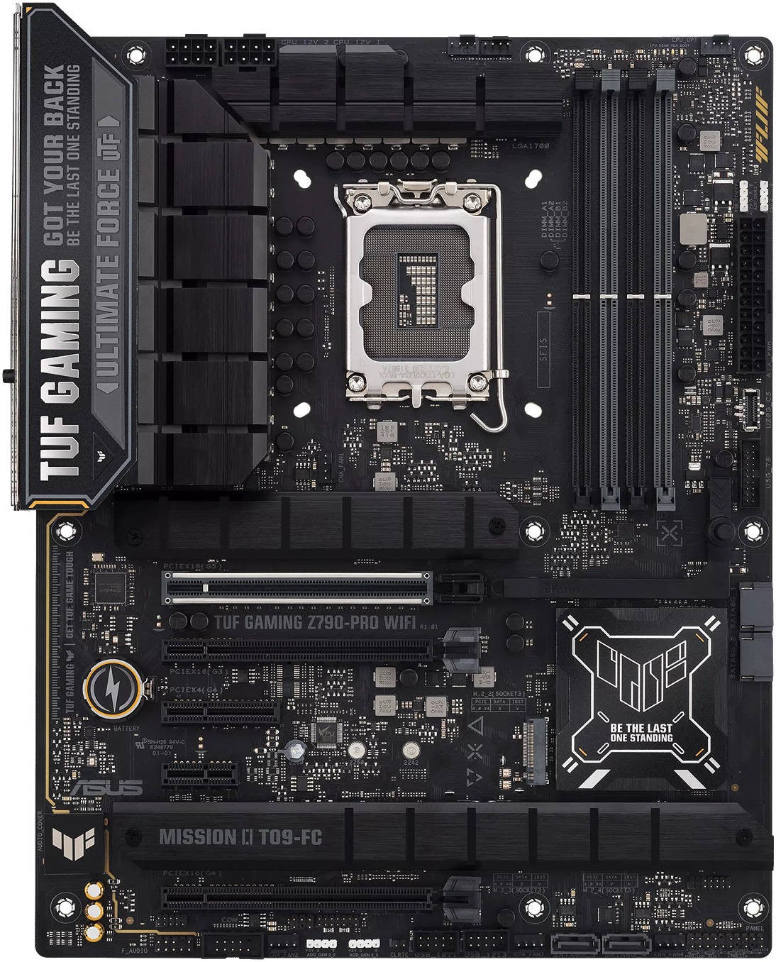 ASUS Motherboard TUF GAMING Z790-PRO WIFI s1700 Z790 4xDDR5 M.2 HDMI DP Wi-Fi BT ATX