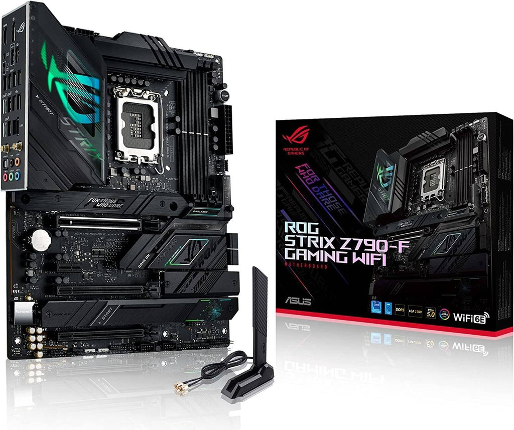 ASUS Motherboard ROG STRIX Z790-F GAMING WIFI II s1700 Z790 4xDDR5 M.2 HDMI USB Type-C Wi-Fi BT ATX