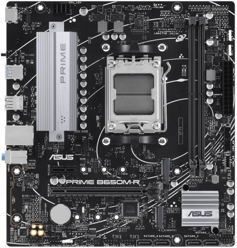 ASUS Motherboard PRIME B650M-R sAM5 B650 2xDDR5 M.2 HDMI mATX