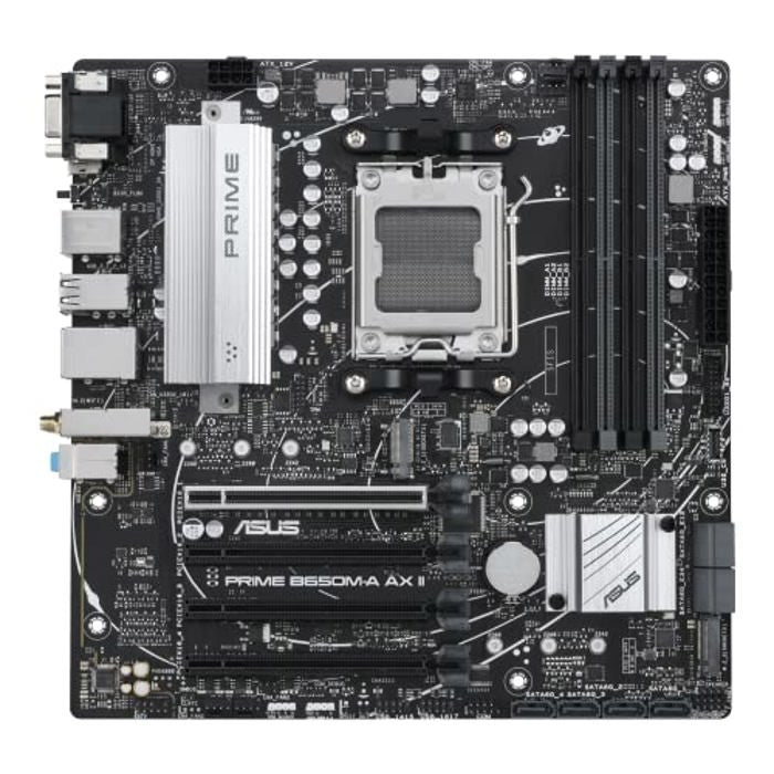 ASUS Motherboard PRIME B650M-R sAM5 B650 2xDDR5 M.2 HDMI mATX