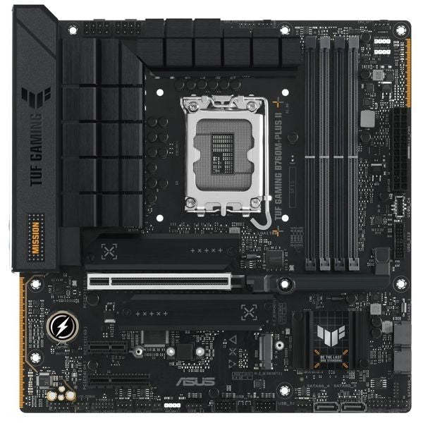 ASUS Motherboard TUF GAMING B760M-PLUS II s1700 B760 4xDDR5 M.2 HDMI DP mATX