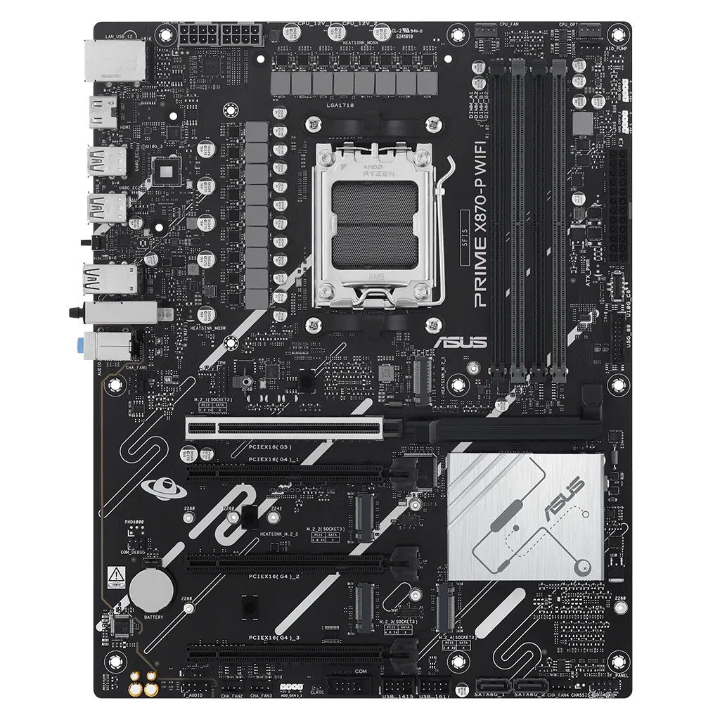 ASUS Motherboard PRIME X870-P sAM5 X870 4xDDR5 M.2 HDMI ATX