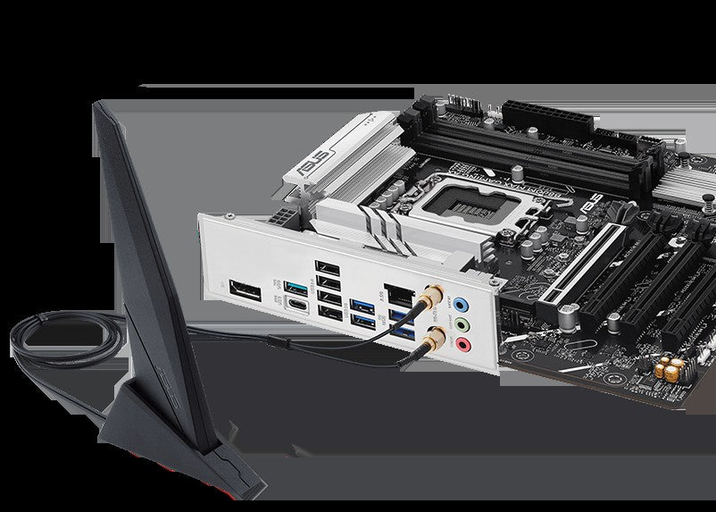 ASUS Motherboard B860M MAX GAMING AX s1851 B860 4xDDR5 M.2 DP USB Type-C Wi-Fi BT mATX