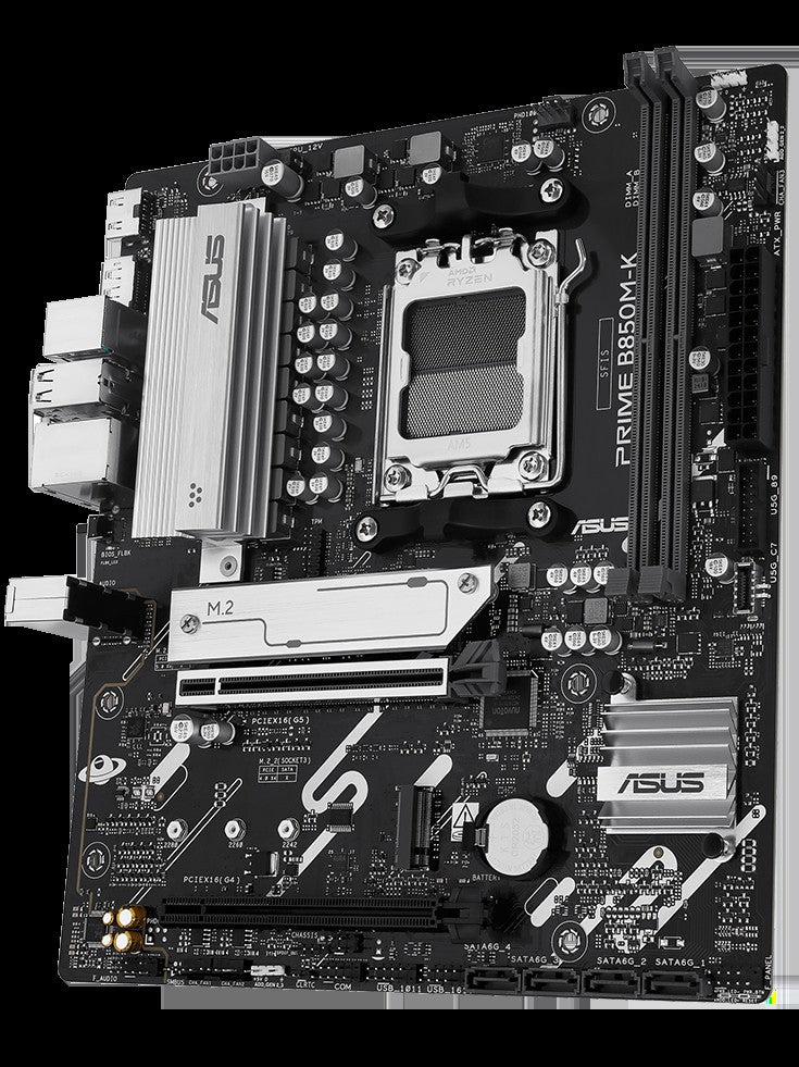 ASUS Motherboard PRIME B850M-K sAM5 B850 4xDDR5 M.2 HDMI DP mATX