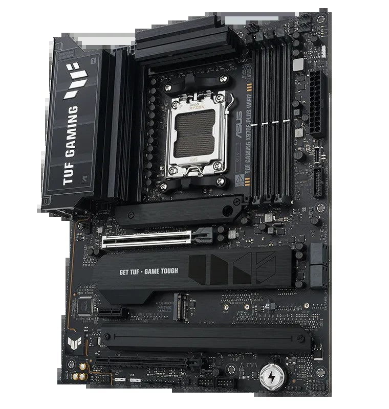 ASUS Motherboard TUF GAMING X870E-PLUS WIFI7 sAM5 X870E 4xDDR5 M.2 HDMI Wi-Fi BT ATX