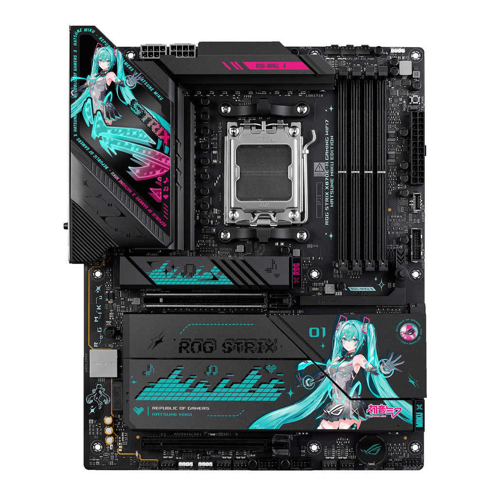 ASUS ROG STRIX X870E-H GAMING WIFI7 sAM5 X870 4xDDR5 M.2 HDMI USB Type-C Wi-Fi BT ATX
