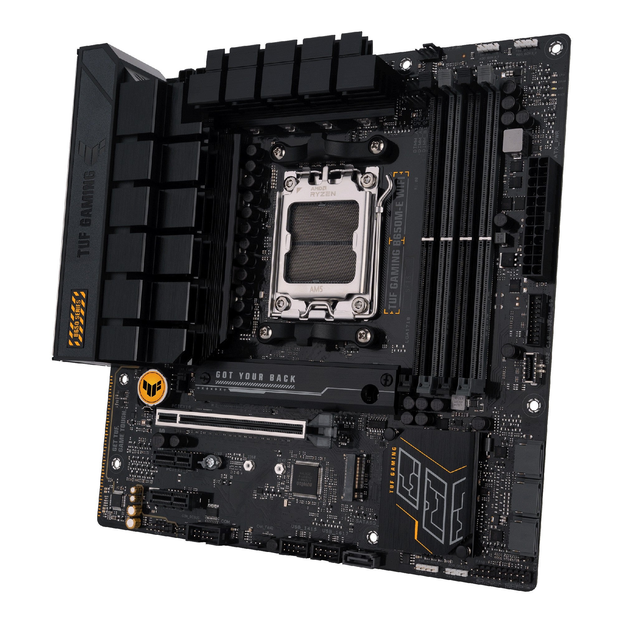 ASUS Motherboard TUF GAMING A620AM-PLUS sAM5 A620 4xDDR5 HDMI DP mATX