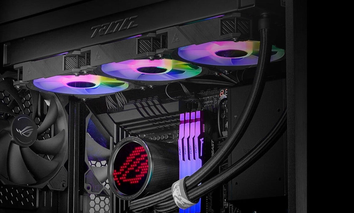 ASUS LCS ROG RYUO III 240 ARGB WHT Intel: LGA 115x, 1700, 1200;AMD: AM4, AM5, Anime Matrix LED, ARGB, White