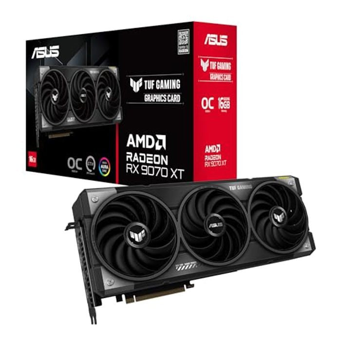 ASUS Graphic Card Radeon RX 9070 XT 16GB GDDR6 OC PRIME-RX9070XT-O16G