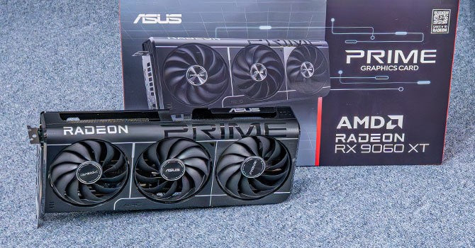ASUS Radeon RX 9060 XT 16GB GDDR6 OC PRIME-RX9060XT-O16G