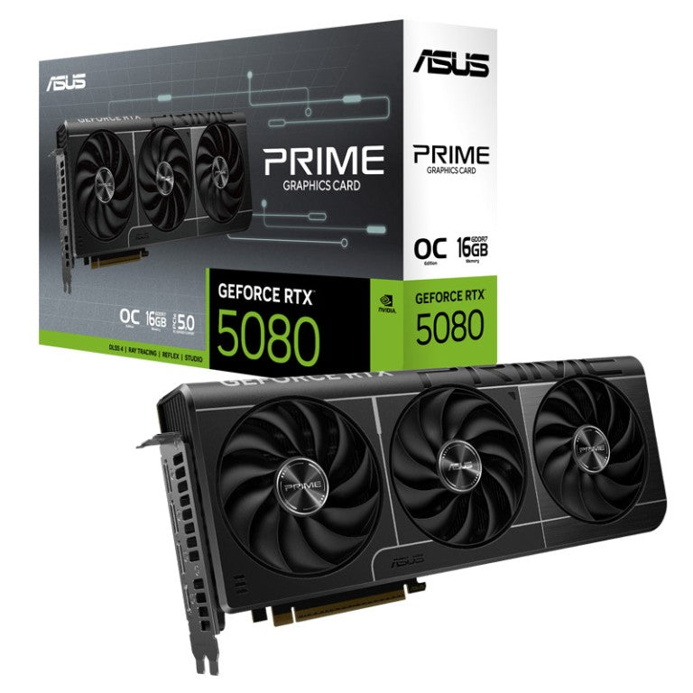 ASUS GeForce RTX 5080 16GB GDDR7 OC PRIME-RTX5080-O16G