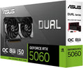 ASUS Graphic Card GeForce RTX 5060 8 GB GDDR7 OC DUAL-RTX5060-O8G