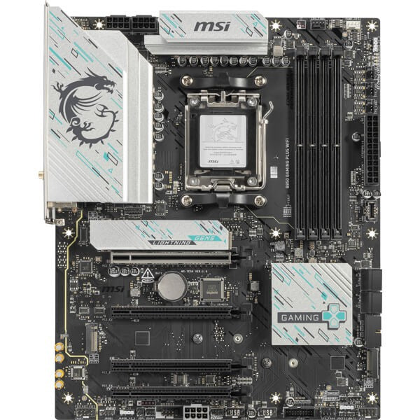 MSI Motherboard B850 GAMING PLUS WIFI sAM5 B850 4xDDR5 M.2 DP WiFi BT ATX