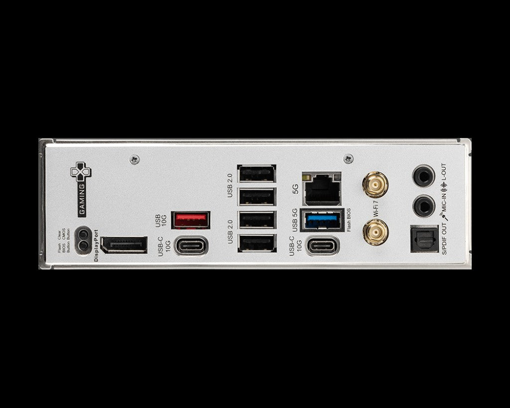 MSI Motherboard B850M GAMING PLUS WIFI sAM5 B850 4xDDR5 M.2 HDMI DP WiFi BT mATX