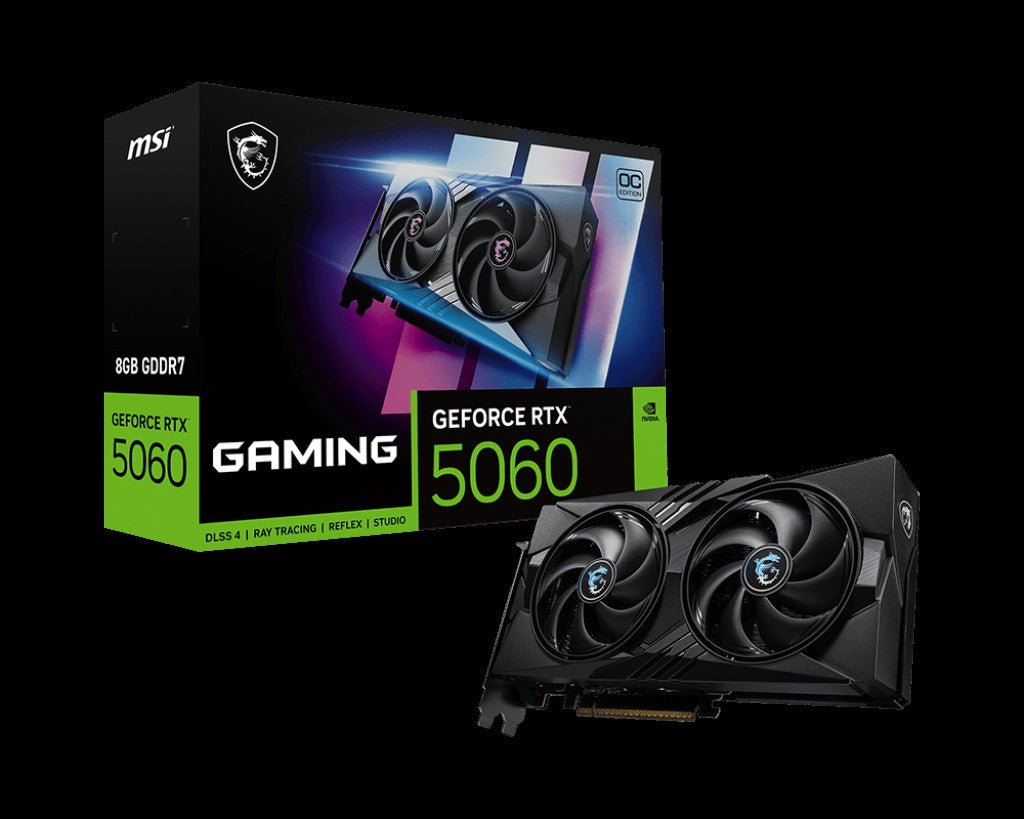 MSI Graphic Card GeForce RTX 5060 Ti 8GB GDDR7 GAMING TRIO OC