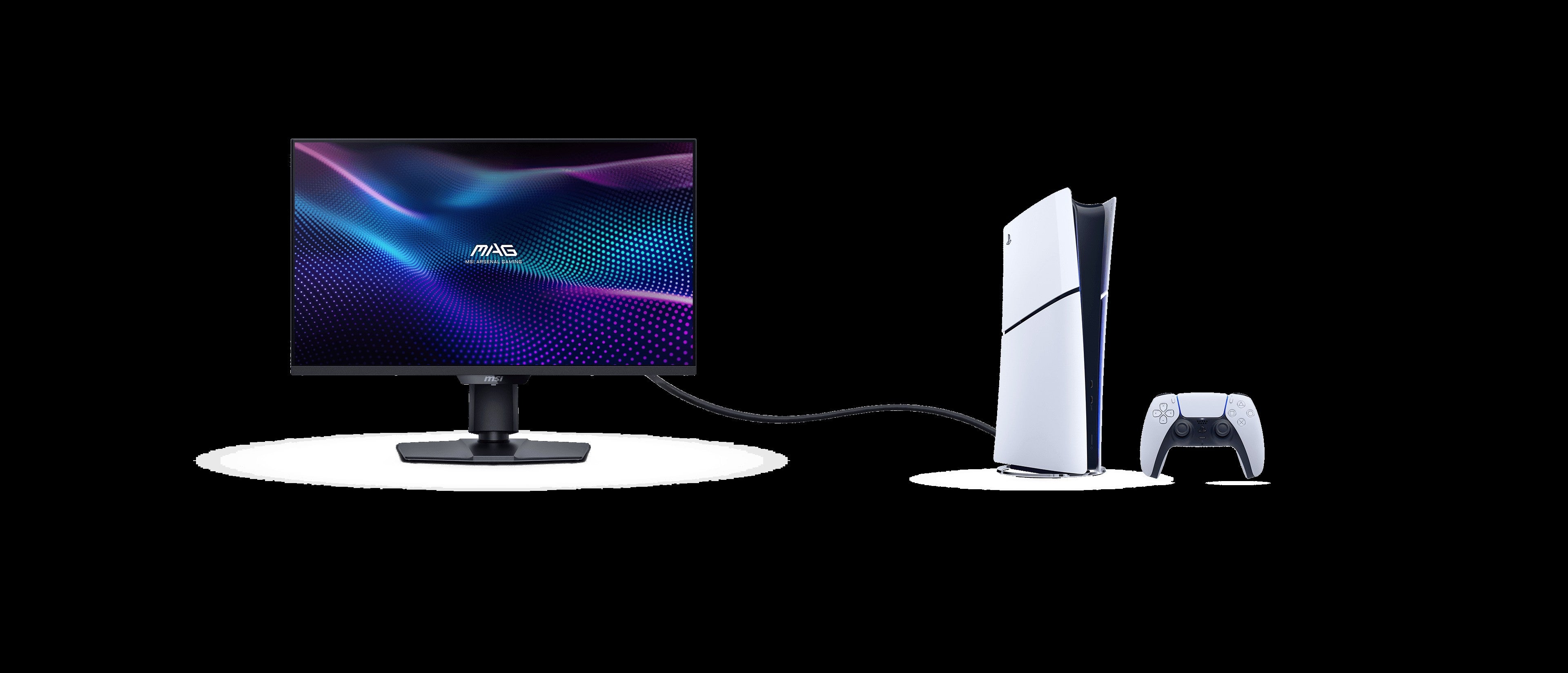 MSI MAG 274QPF X30MV 27" (69 cm) / Flat / Mini-LED /2560 x 1440 (WQHD) / HDR: 1000 cd/m² (Peak) /sRGB 124% / 300Hz /178°- 178° / 0.5ms (GtG, Min.) /Di