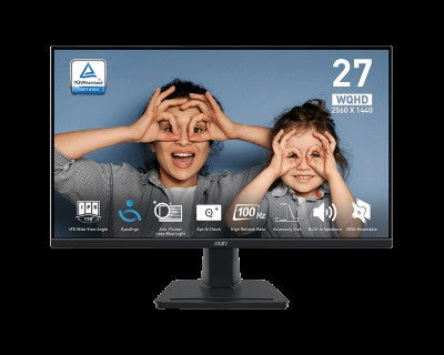 MSI Monitor 24.5" PRO MP251 D-Sub, HDMI, MM, IPS, 100Hz, 4ms, sRGB 101%