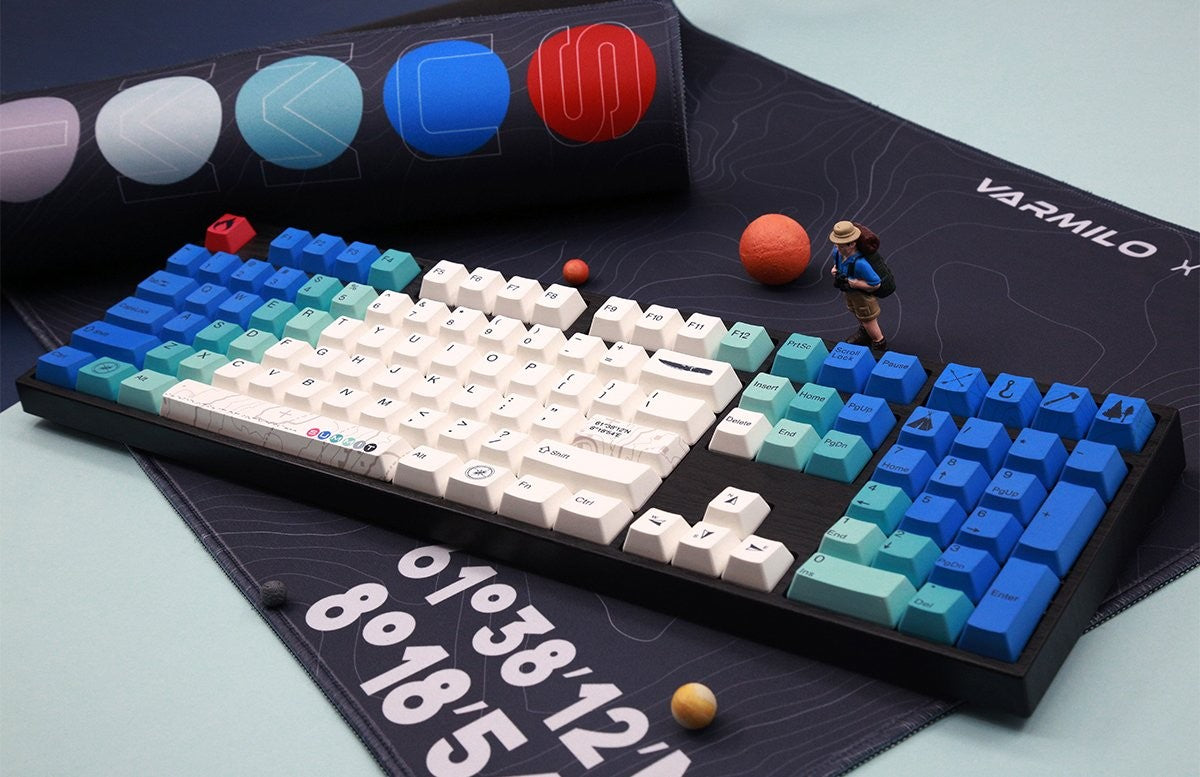 Varmilo Keyboard MA87M V2 Summit R2, EC Ivy V2,RU