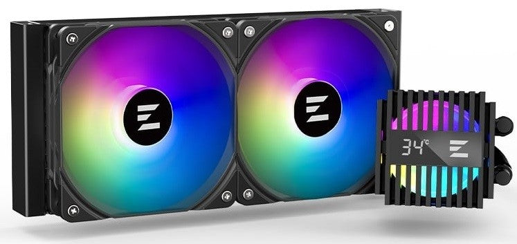 Zalman LCS Alpha 2 A24 ARGB, LGA1700, 1200, 115x, AM5, AM4, TDP 320W, black