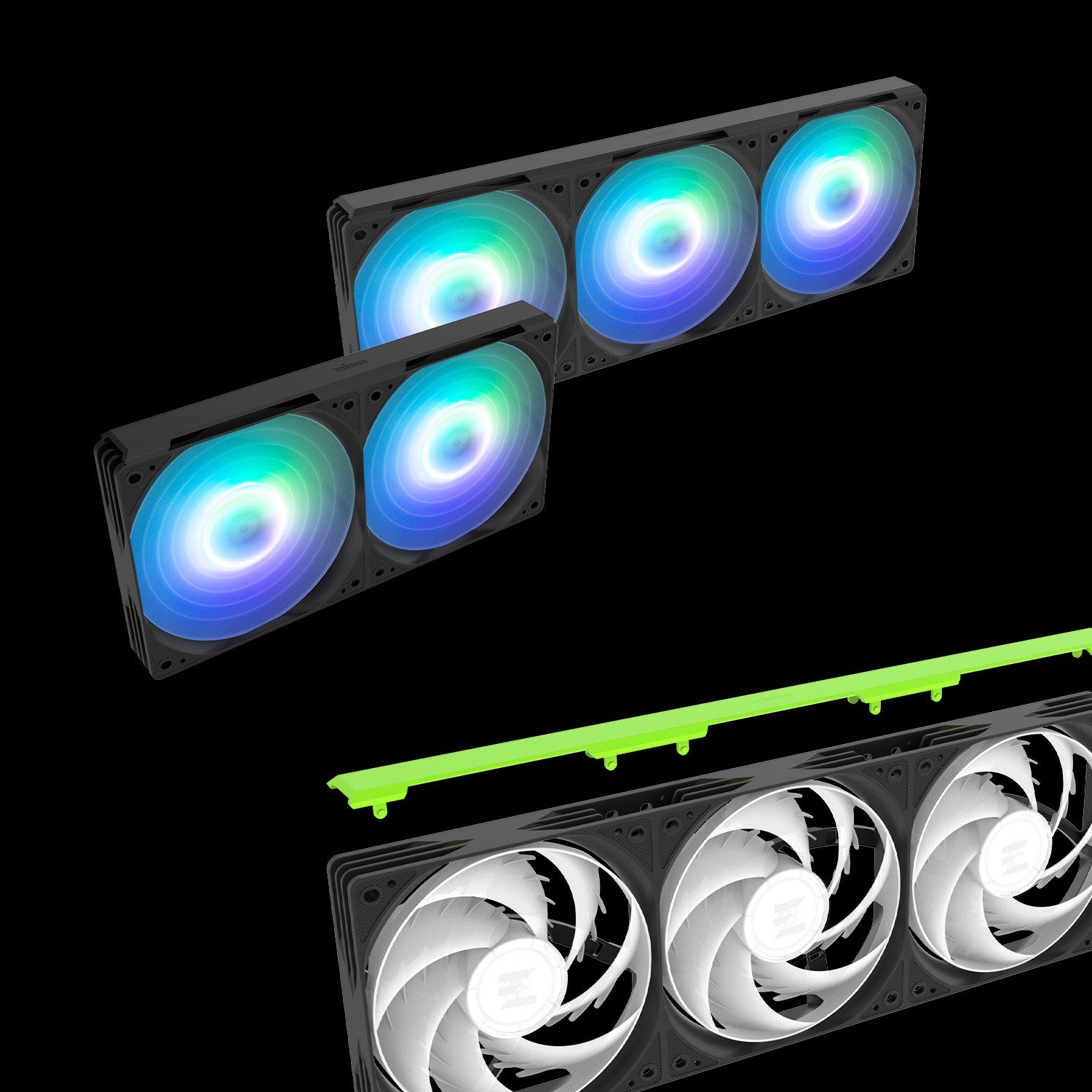 Zalman LCS Alpha 2SE A24 ARGB, LGA1851, 1700, 1200, 115x, AM5, AM4, TDP ___W, white