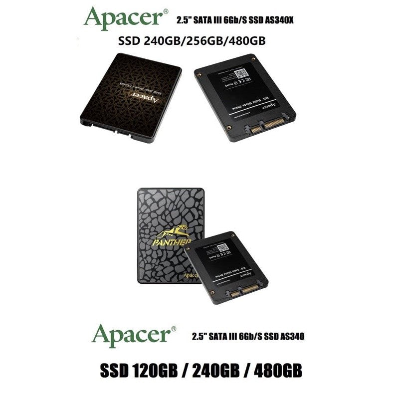 SSD Apacer 2.5" 240GB SATA AS340X