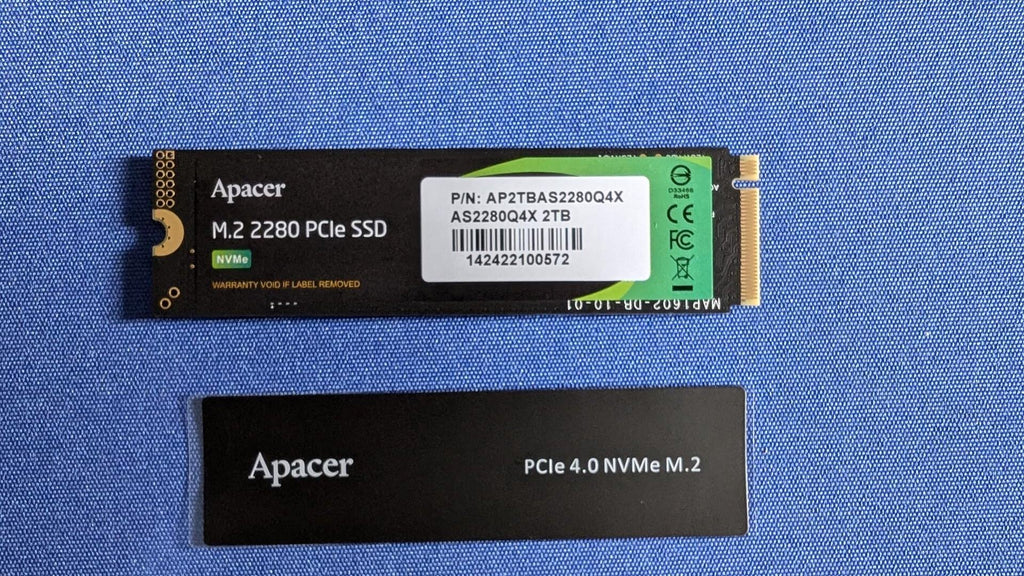 Apacer SSD M.2 2TB PCIe 4.0 Q4X