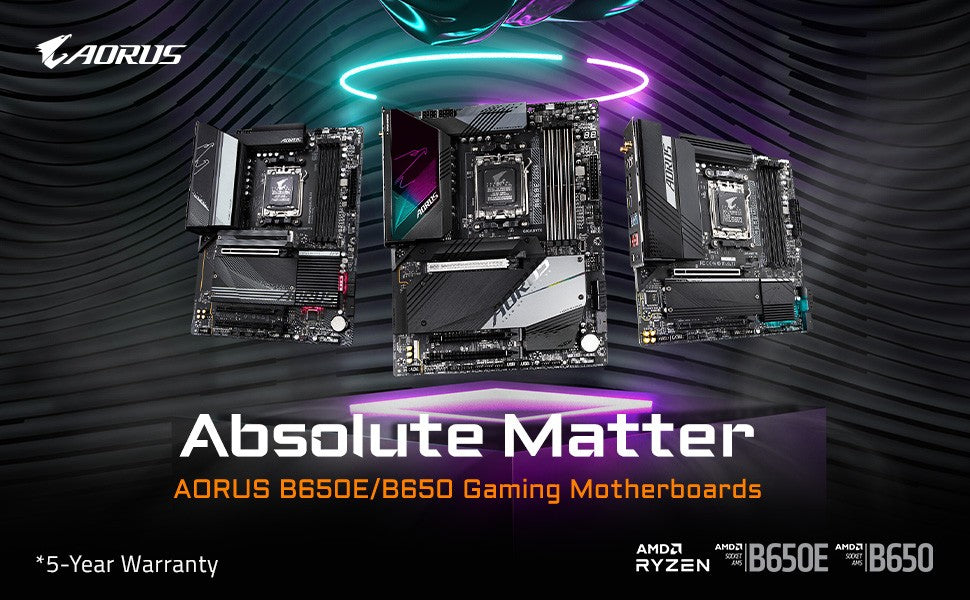 GIGABYTE Motherboard B650M A ELITE AX ICE sAM5 B650 4xDDR5 M.2 HDMI DP Wi-Fi mATX