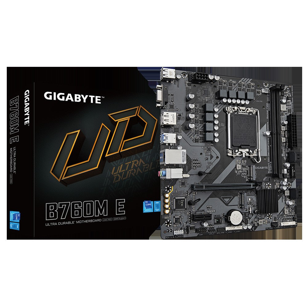 GIGABYTE Motherboard B760M D3HP DDR4 s1700 b760 4xDDR4 M.2 HDMI DP D-Sub mATX