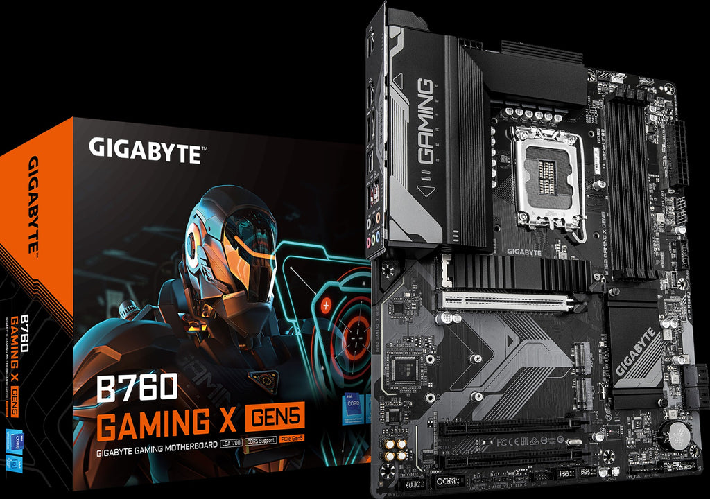 GIGABYTE Motherboard B760 GAMING X GEN5 s1700 B760 4xDDR5 M.2 HDMI DP ATX
