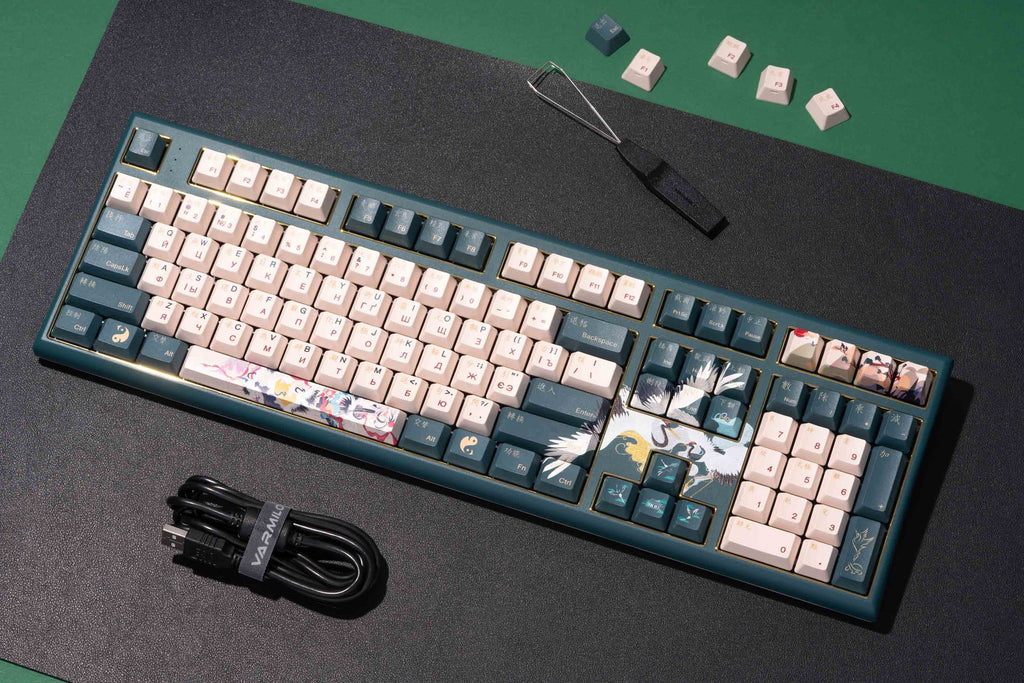 Keyboard Varmilo Lure VBS108 Crane Cherry MX Brown UA