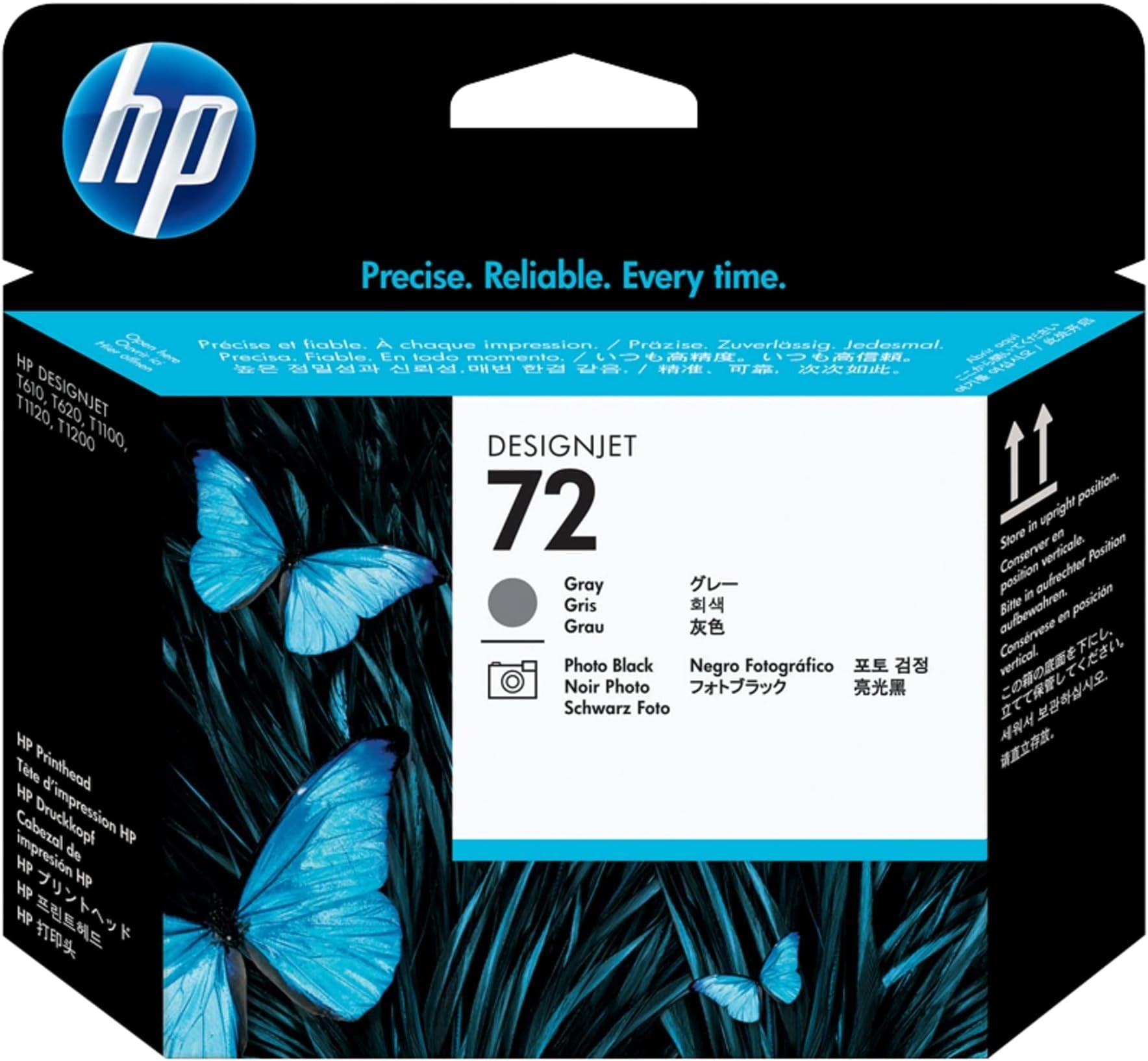 HP 72 Gray and Photo Black DesignJet Printhead