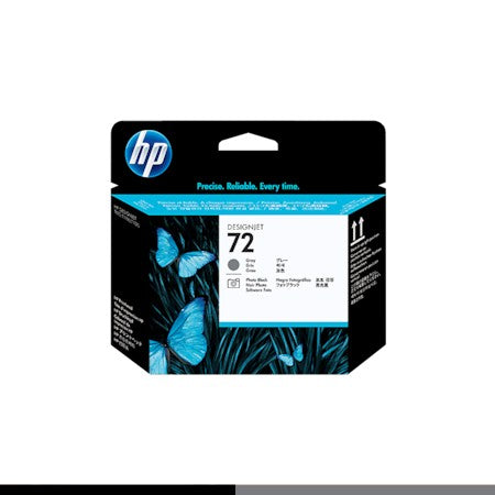 HP 72 Gray and Photo Black DesignJet Printhead
