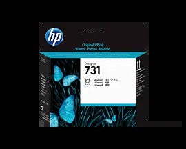 HP 72 Matte Black and Yellow DesignJet Printhead