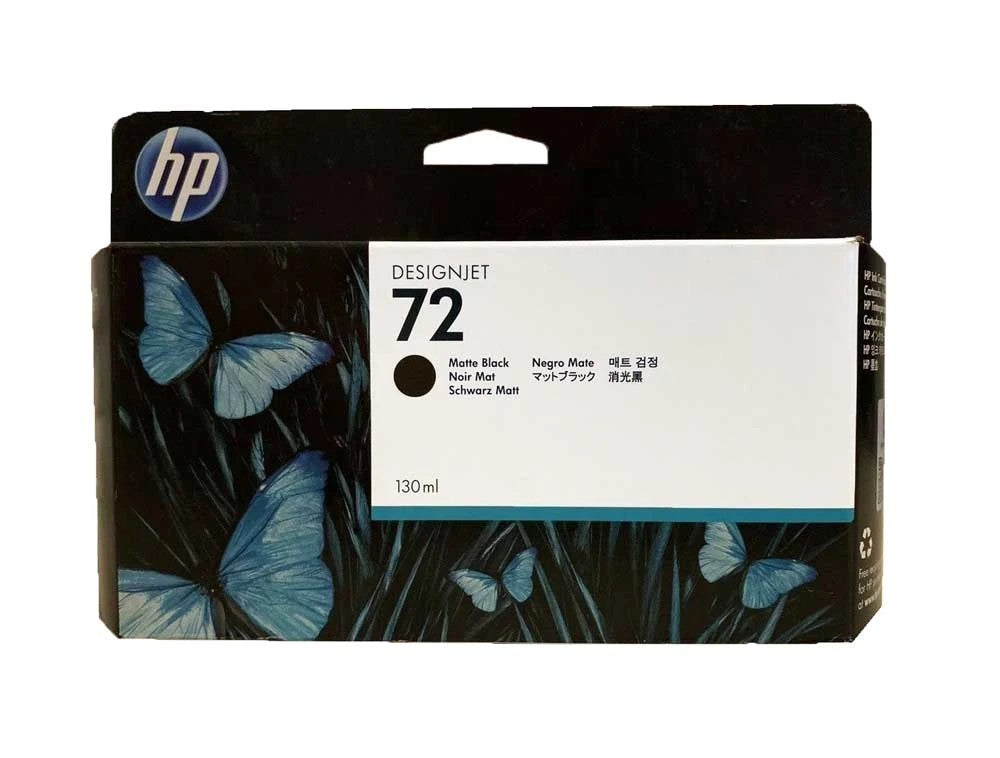 HP 72 130-ml Matte Black DesignJet Ink Cartridge