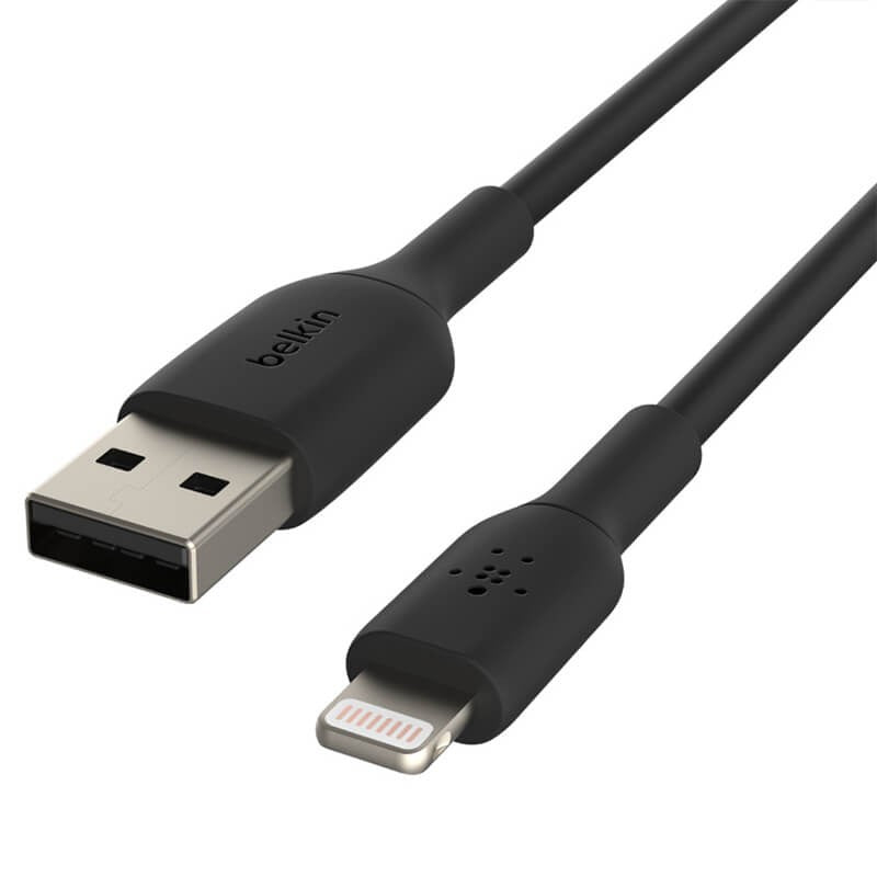 Belkin сable USB-A > Lightning charge/data, 1m, PVC, black