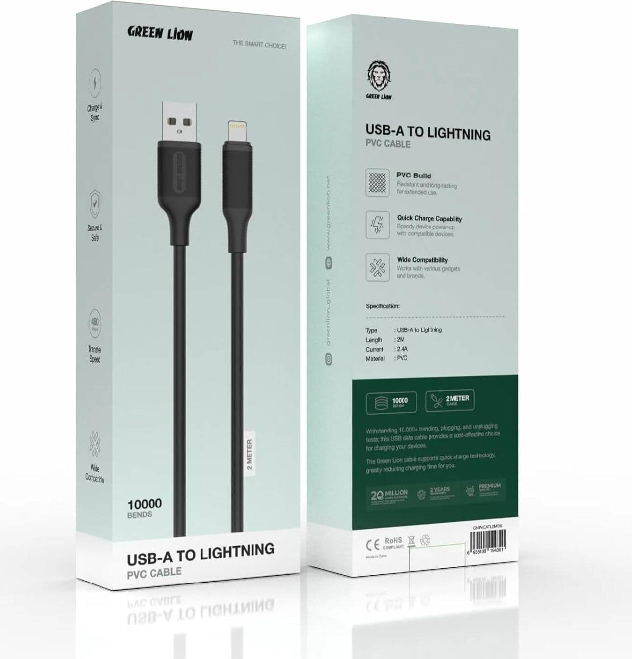 Belkin сable USB-A > Lightning charge/data, 2m, PVC, white