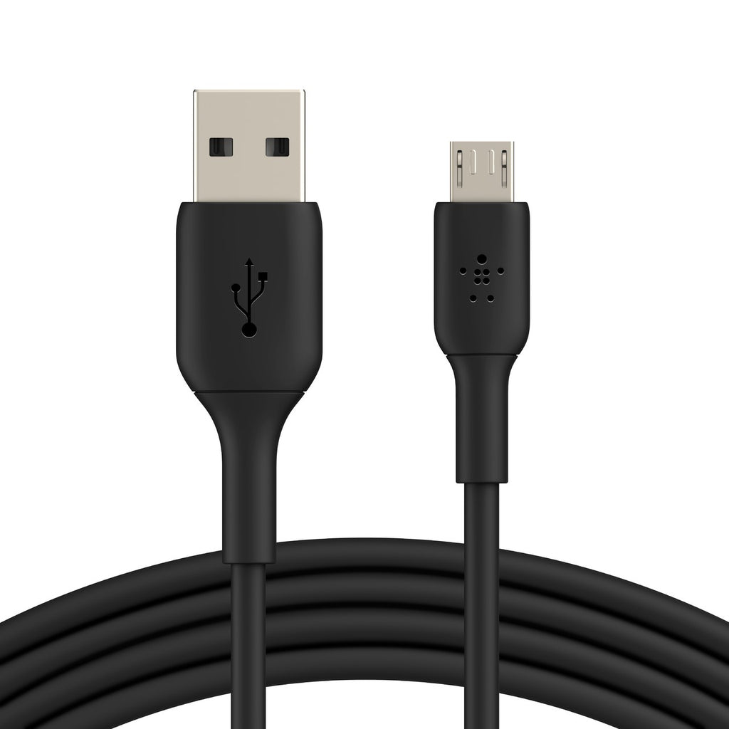 Belkin сable USB-A > Lightning charge/data, 1m, SILICONE, with clip, white