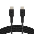Belkin сable USB-C > USB-C charge/data, 2m, 60W, Type-C, BRAIDED, white