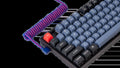 Cabel Type-A/Type-C Keychron Premium Coiled Aviator Cable-Angled Red