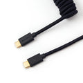 Cabel Type-A/Type-C Keychron Coiled Cable Grey