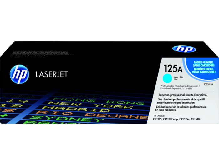 Color toner cartridge CB541A 125A C (1400 p)