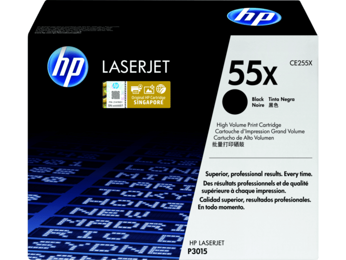 Toner cartridge HP CE255X (12500 p)